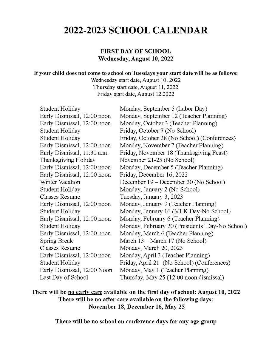 CALENDAR mppreschool